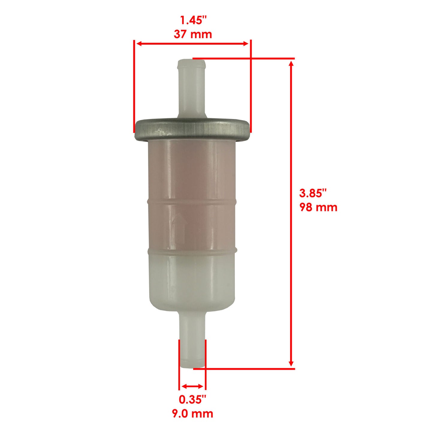 Caltric Fuel Filter for Kawasaki 49019-1055 49019-0032 Fuel Filter