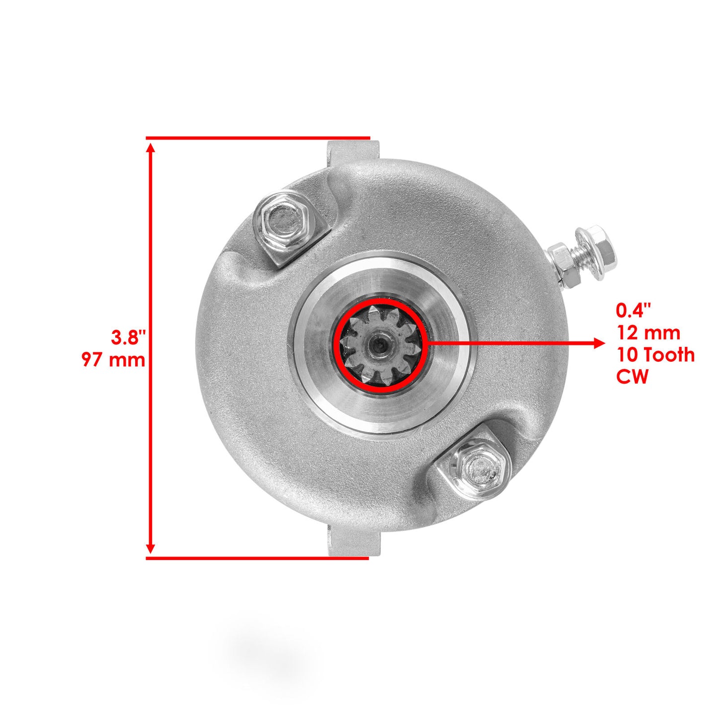 Caltric Starter For Polaris Sportsman 300 4x4 2008-10 18912 3089879 3090192 CW