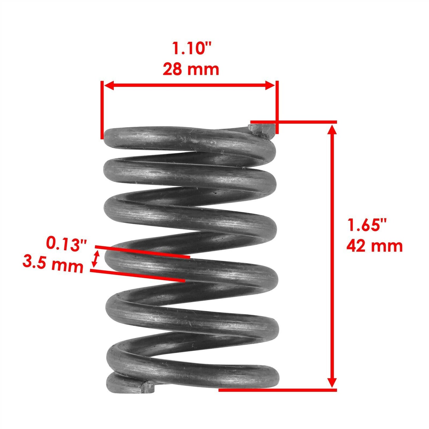 2x Valve Spring Inner/Outer For Honda 14761-HM7-003 14751-HM7-003