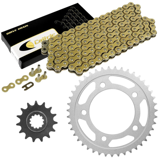 Drive Chain & Sprockets Kit for Honda CBR600F2 Super Sport 1991 1992 1993 1994