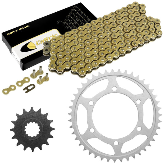 Drive Chain & Sprockets Kit for Yamaha R1 YZF-R1 YZF1000R 1998 1999 2000-2003
