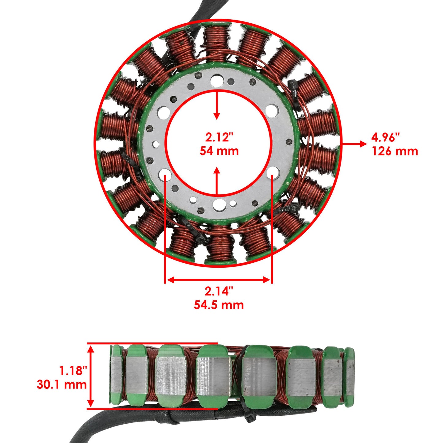 Stator for Polaris Scrambler XP 1000 2016-2018 / XP S 1000 2020-2021 Magneto