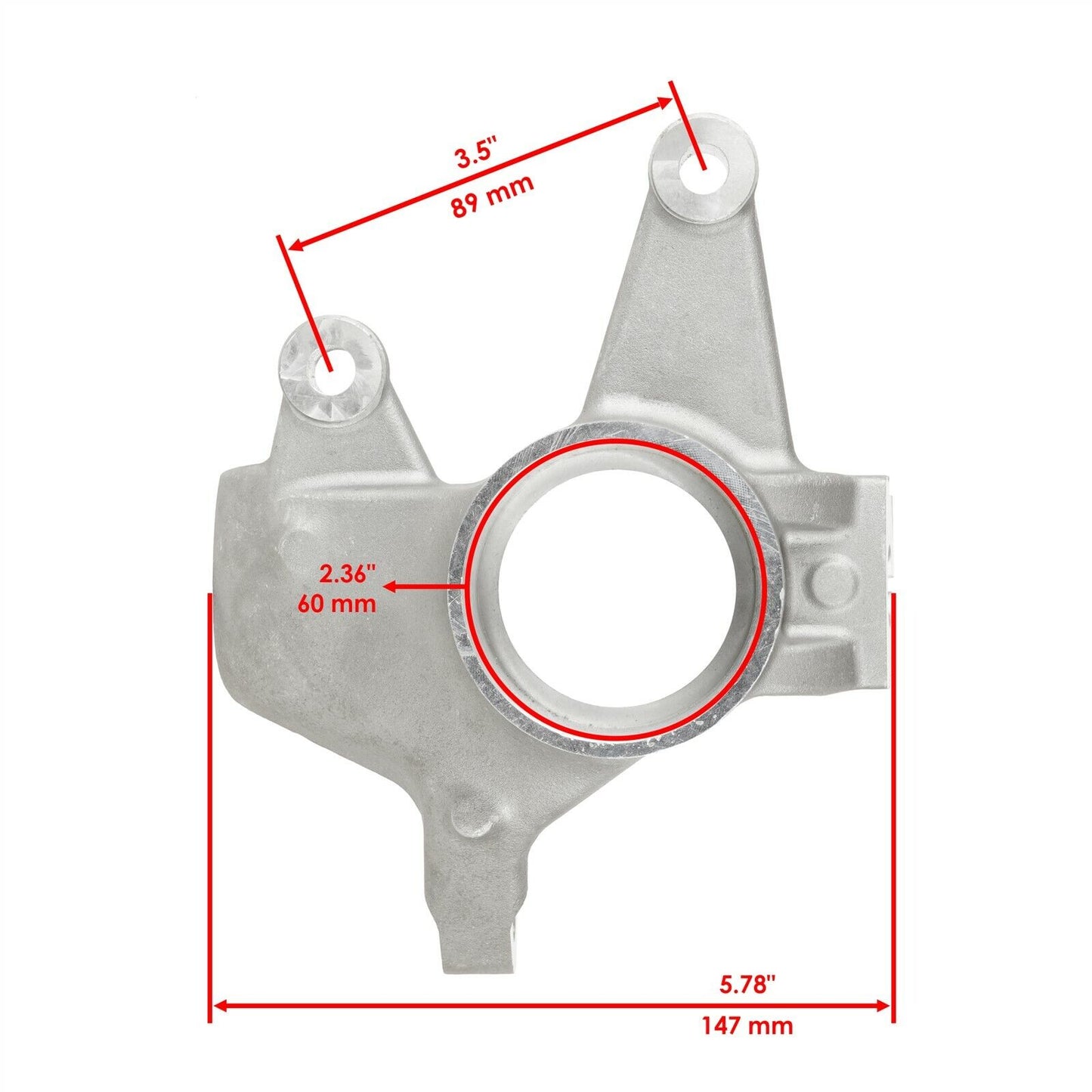 Front Wheel Axle Knuckle kit for Can-Am Renegade 650 EFI 4X4 2018-24 Left Right