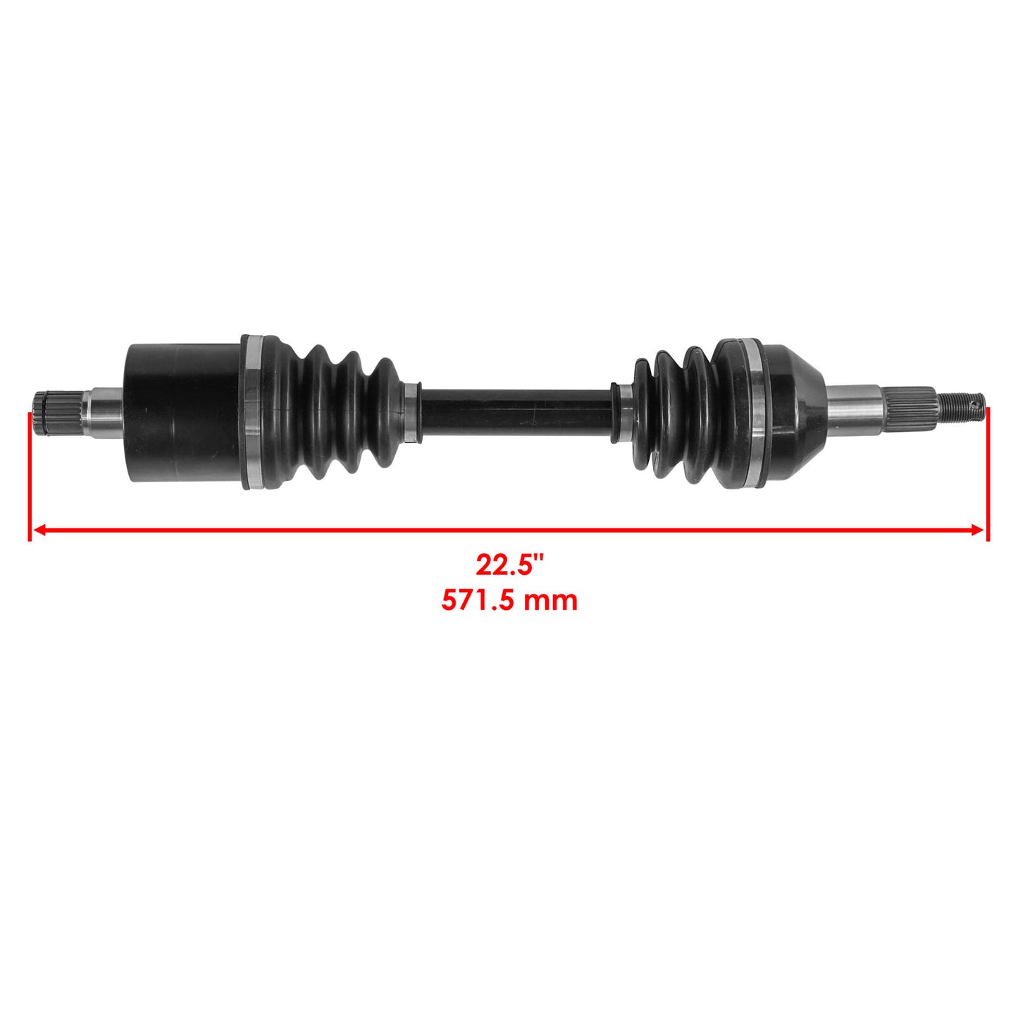 Rear Left And Right CV Joint Axles for Can-Am Outlander Max 800R 4X4 EFI 09-12