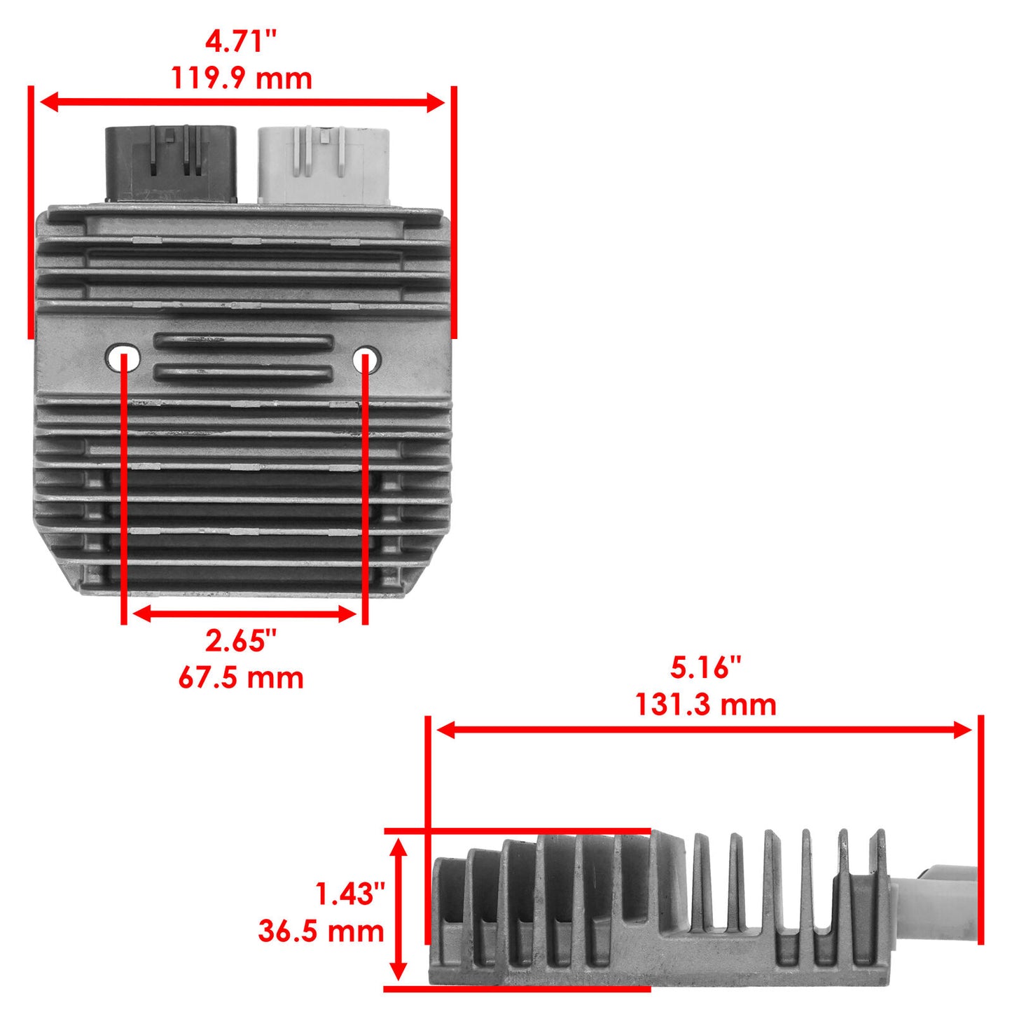 Caltric Regulator Rectifier For Can Am Maverick Trail 800R 2018 710005842