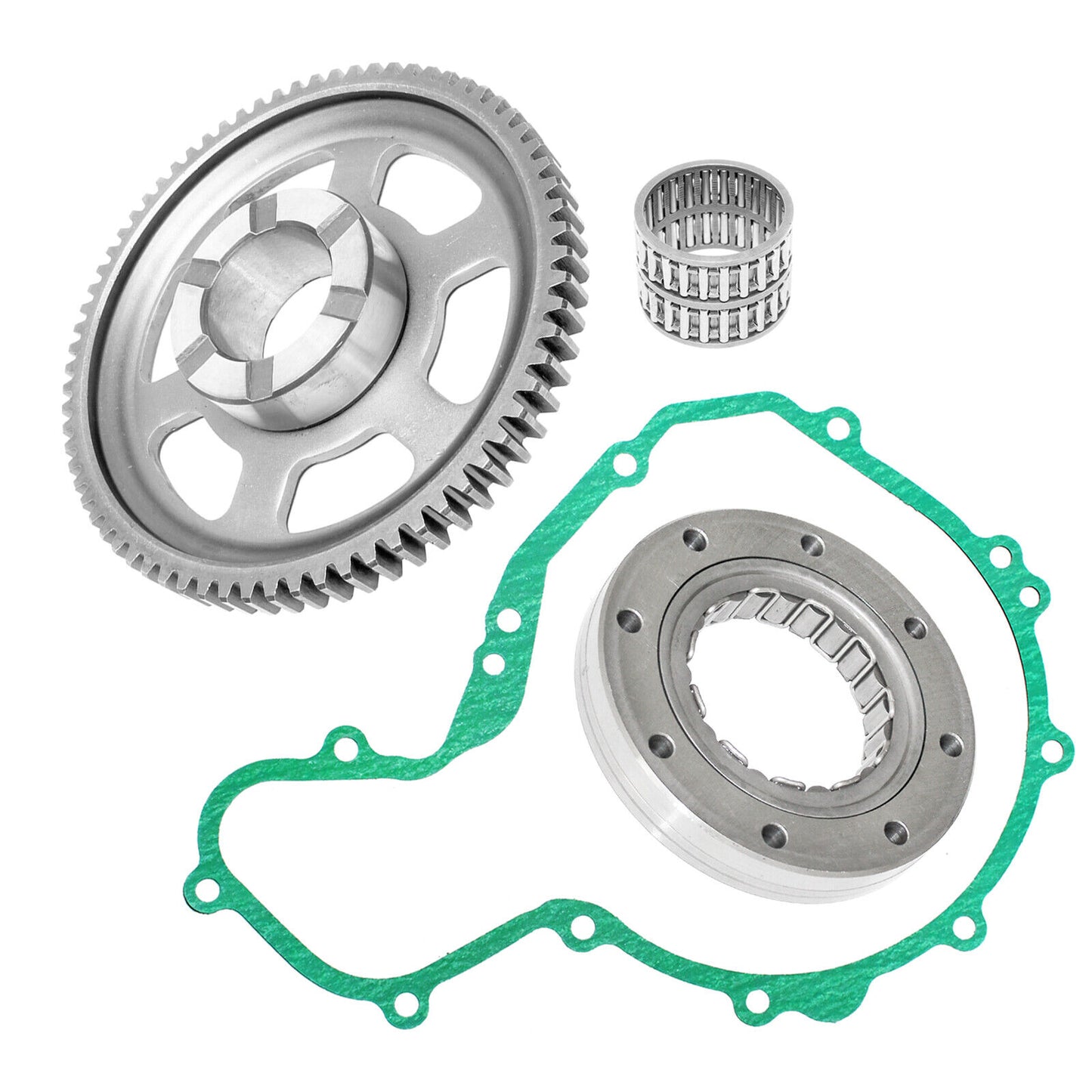 Starter Clutch Sprag & Gear Idler & Gasket for Polaris Predator 500 2003-2007