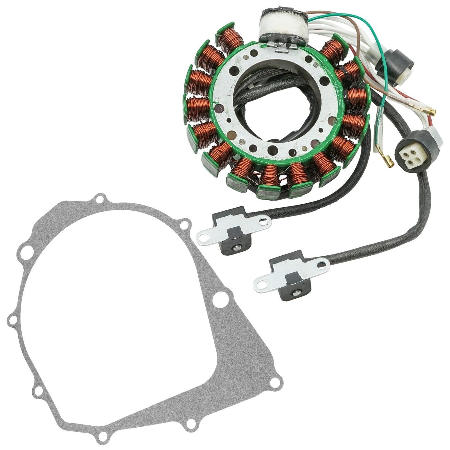 Stator With Gasket for Yamaha Moto-4 350 YFM350ER YFM350 ER 1987 1988 1989