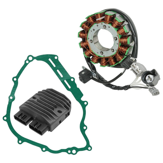 Stator & Regulator for Yamaha Rhino 700 YXR700F 4X4 Fi Sport 2008-2013 W/Gasket