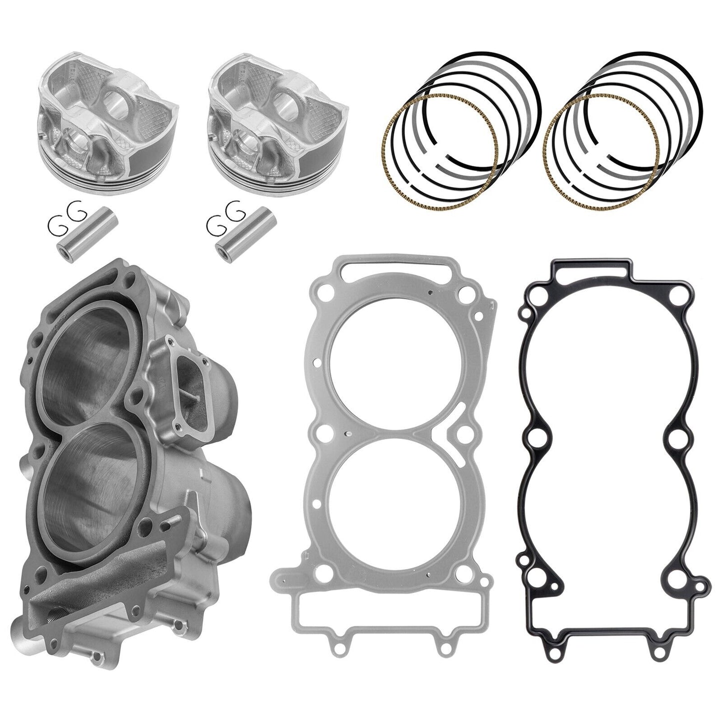 Caltric Cylinder & Piston Ring Kit w/Gaskets For Polaris RZR XP 4 1000 2014-2018