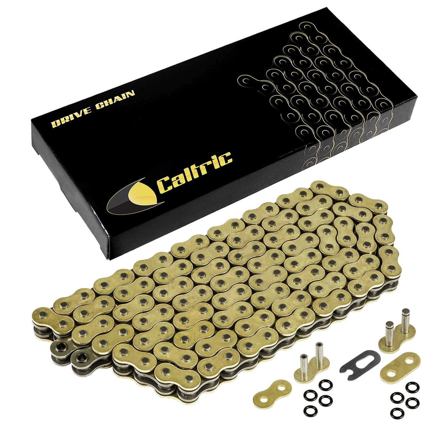 O-Ring Drive Chain for Yamaha FZ1 2001 2002 2003 2004 2005 Golden