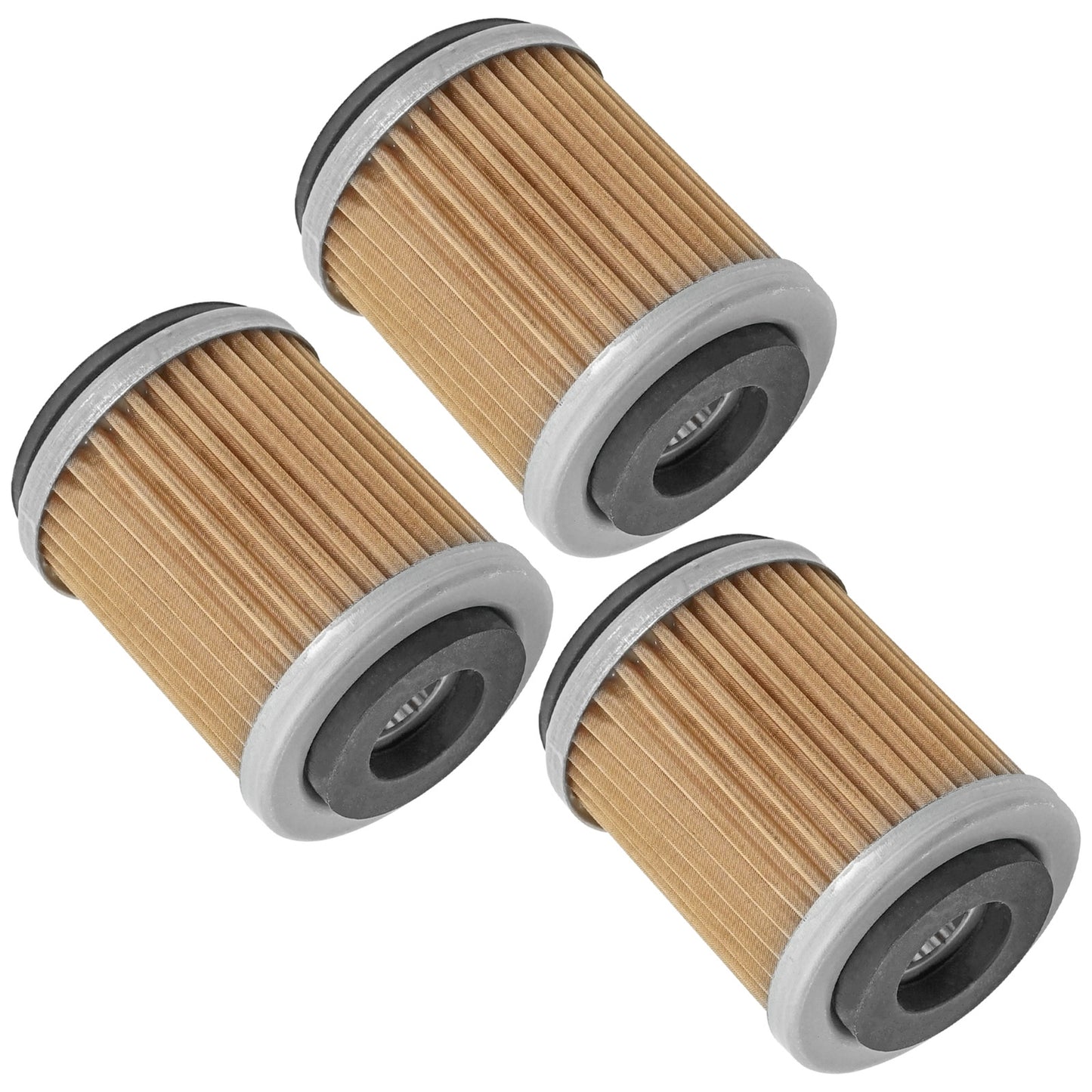 3 Pack Oil Filter for Yamaha Raptor YFM350R 348 350 2004 2005 2006 2007 2008-13