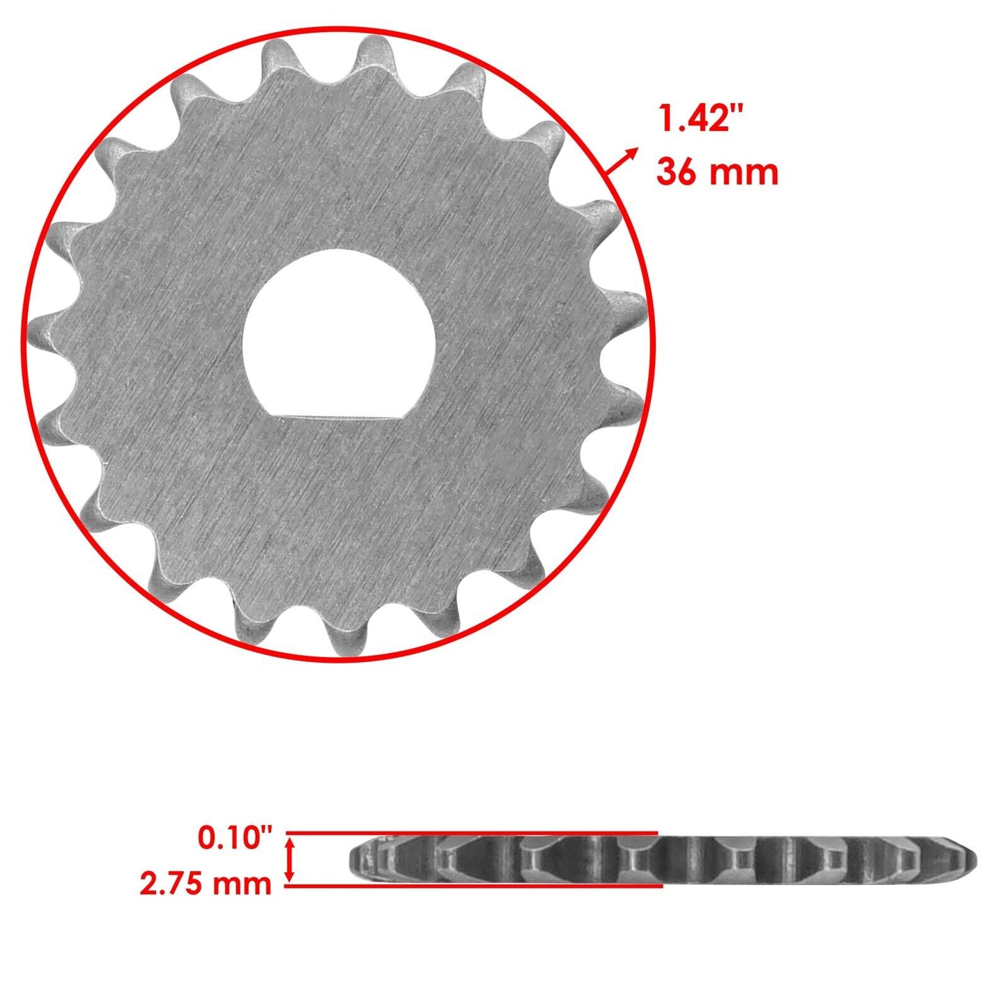 Engine Oil Pump And Sprocket For Honda Pioneer 700 SXS700M2D Deluxe 2017-2024