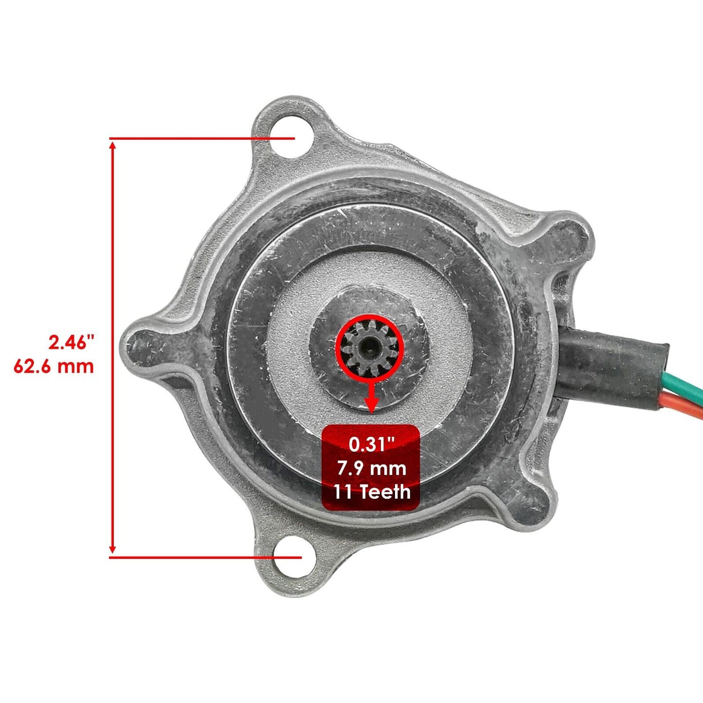 Power Shift Control Motor for Honda TRX350FE TRX350TE Rancher 4X4 Es 2000-2006