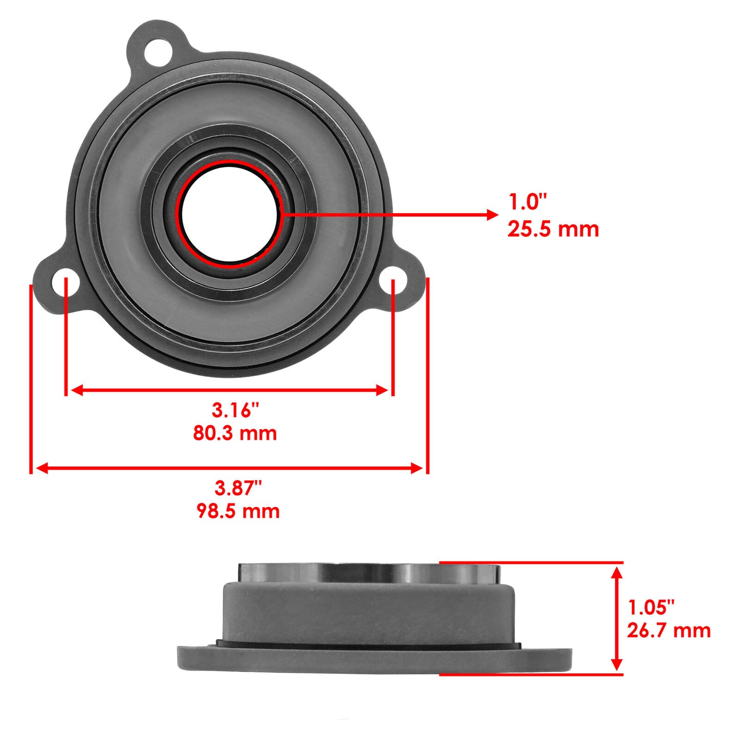 Front Differential Input Cover For Polaris Sportsman XP 550 850 2009-2013