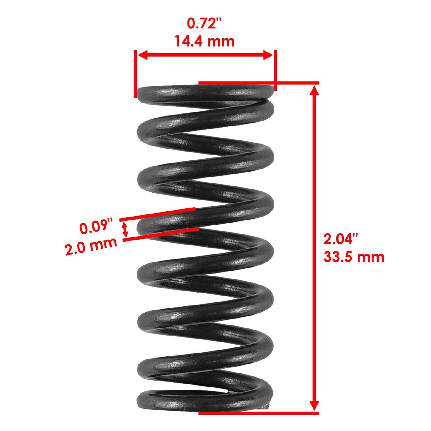 5x Clutch Spring Compression for Yamaha Blaster 200 YFS200 YFS200SE 1988-2006