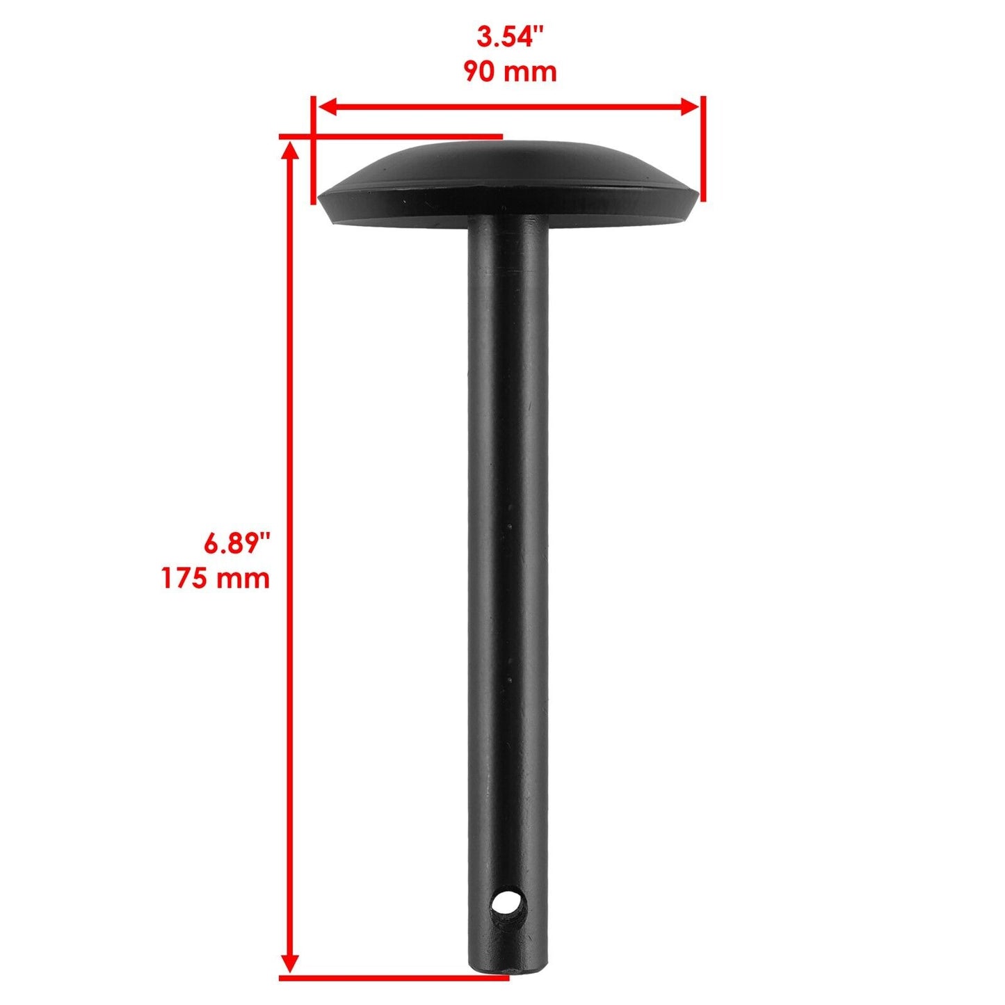 Snow Plow Blade Skid Shoe 5/8"Foot For Polaris Moose ATV / UTV Replacement