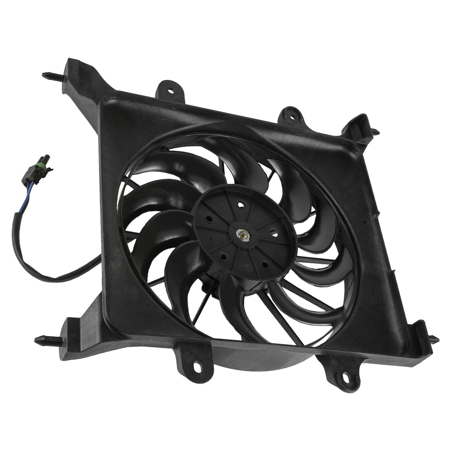 Caltric Radiator Fan With Shroud Assembly For Polaris 2413196 NEW