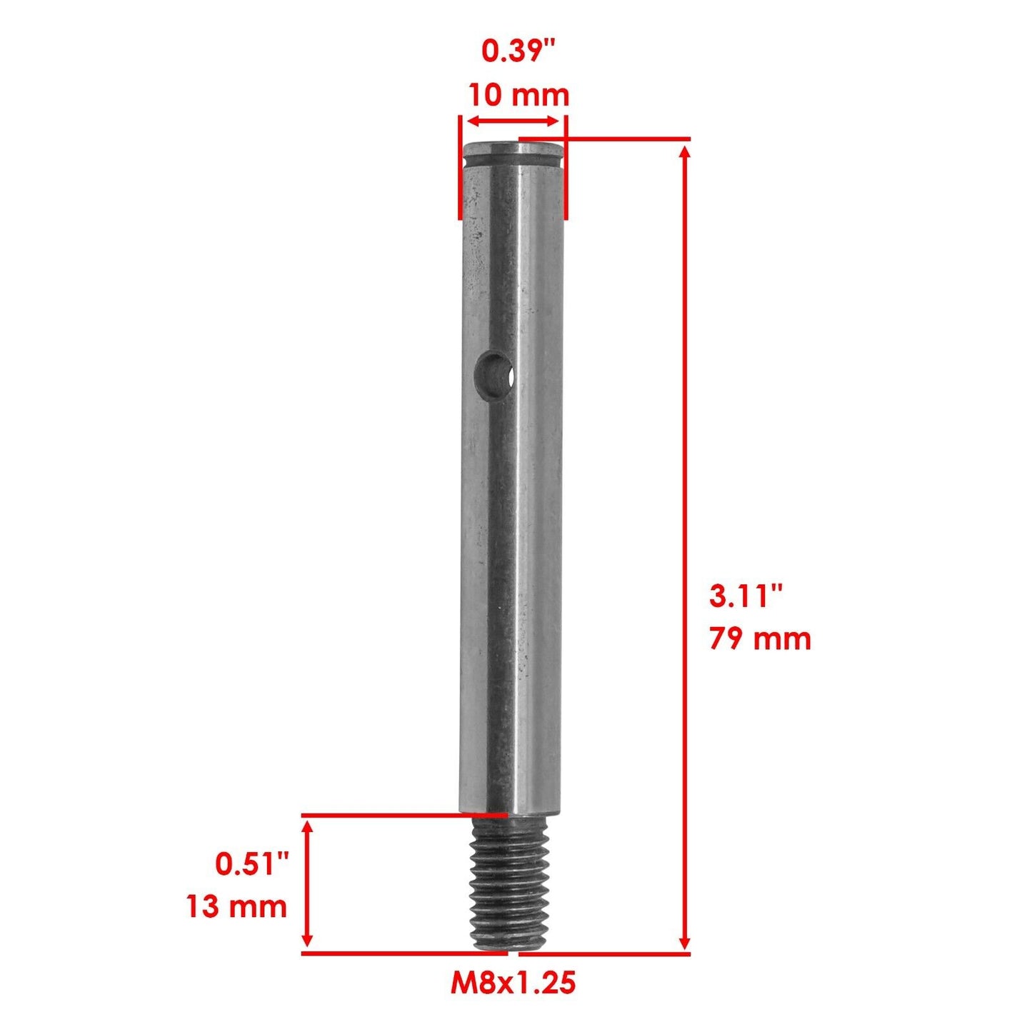 Caltric Water Pump Shaft & Seal For Can-Am Maverick 1000 2013 420620175