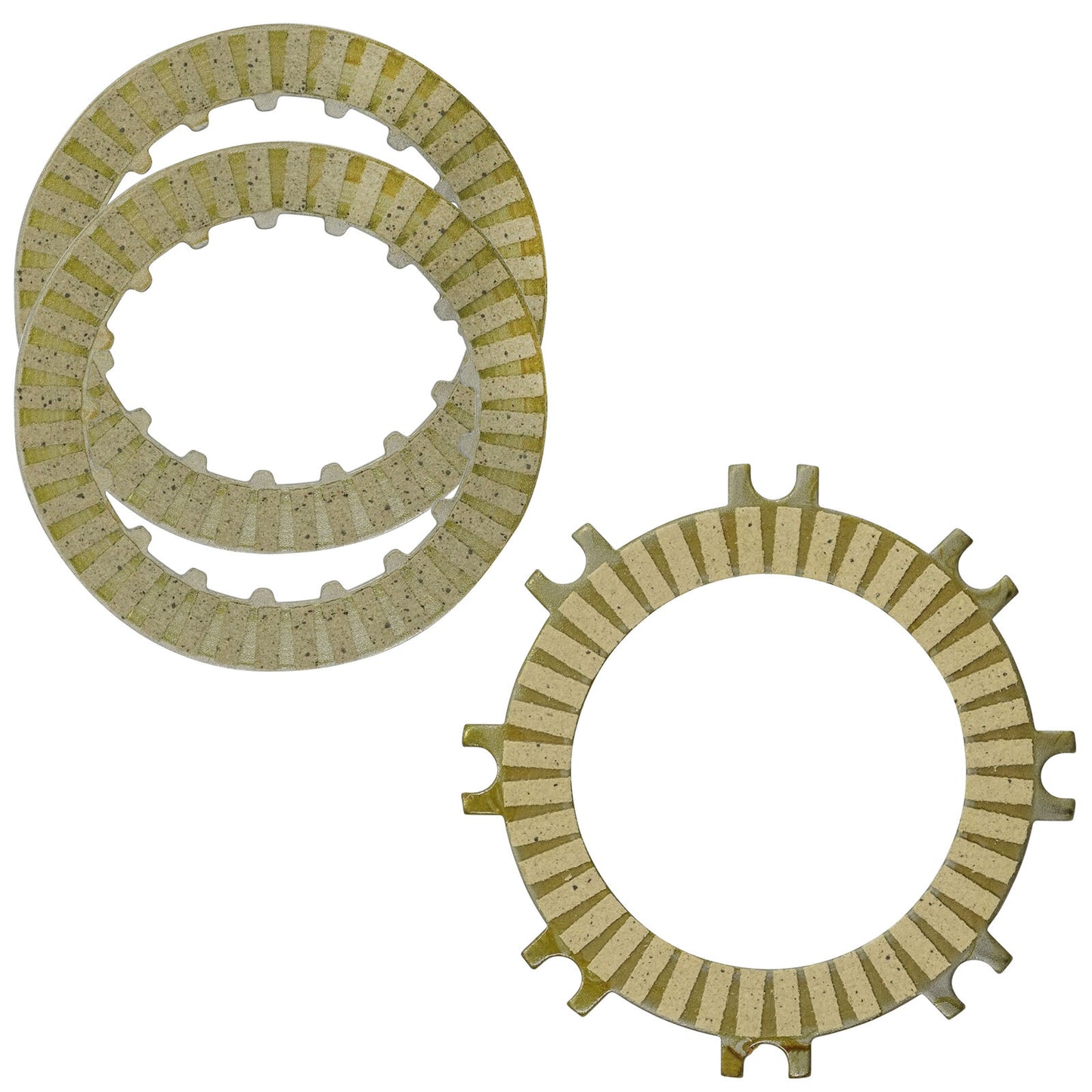 Caltric 22201-GW8-681 / 22331-GW8-681 Clutch Friction Plates Kelvar for Honda