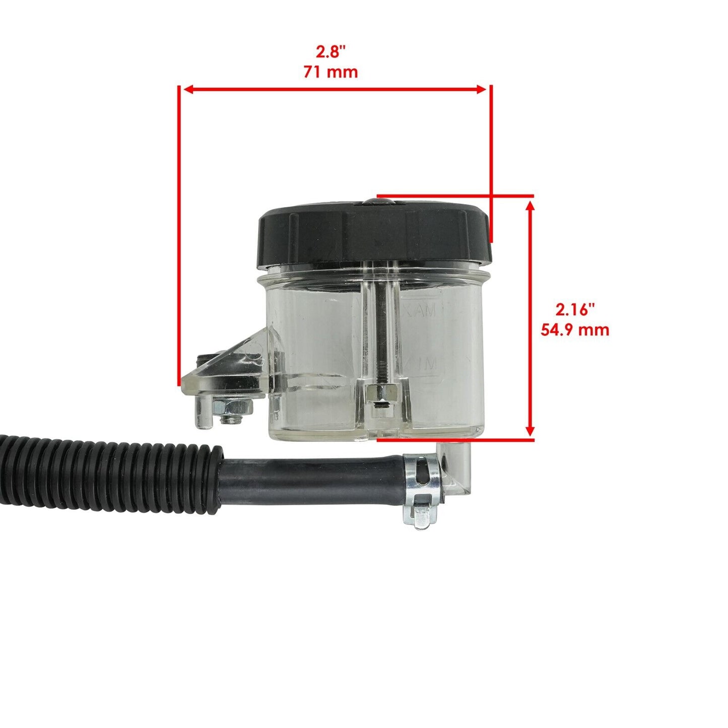 Caltric Brake Fluid Reservoir For Can-Am Outlander Max 1000 LTD EFI 2013-2014