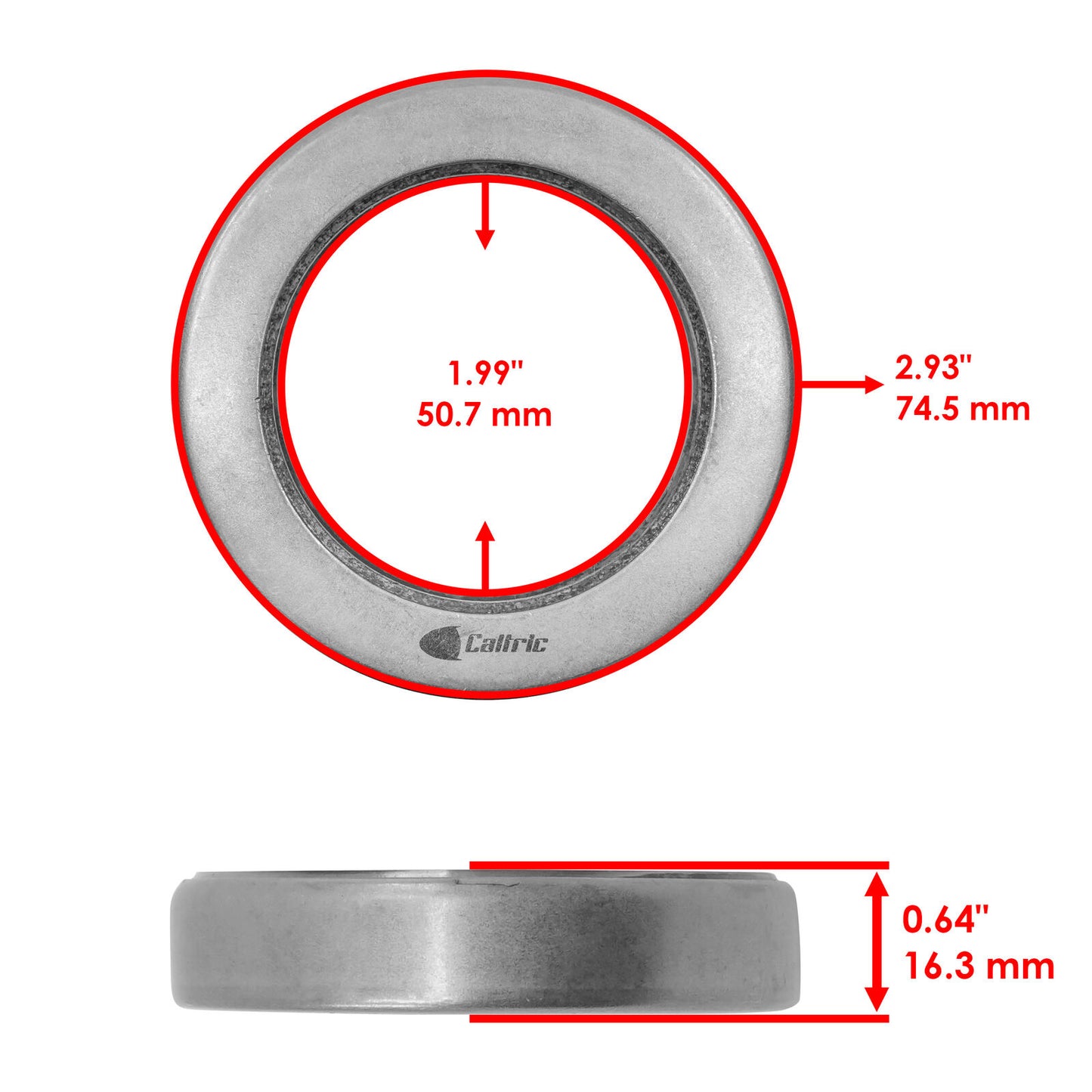 Caltric Thrust Bearing For Ford 1821 1841 1871 1881 4030 4121 4130 335 3400