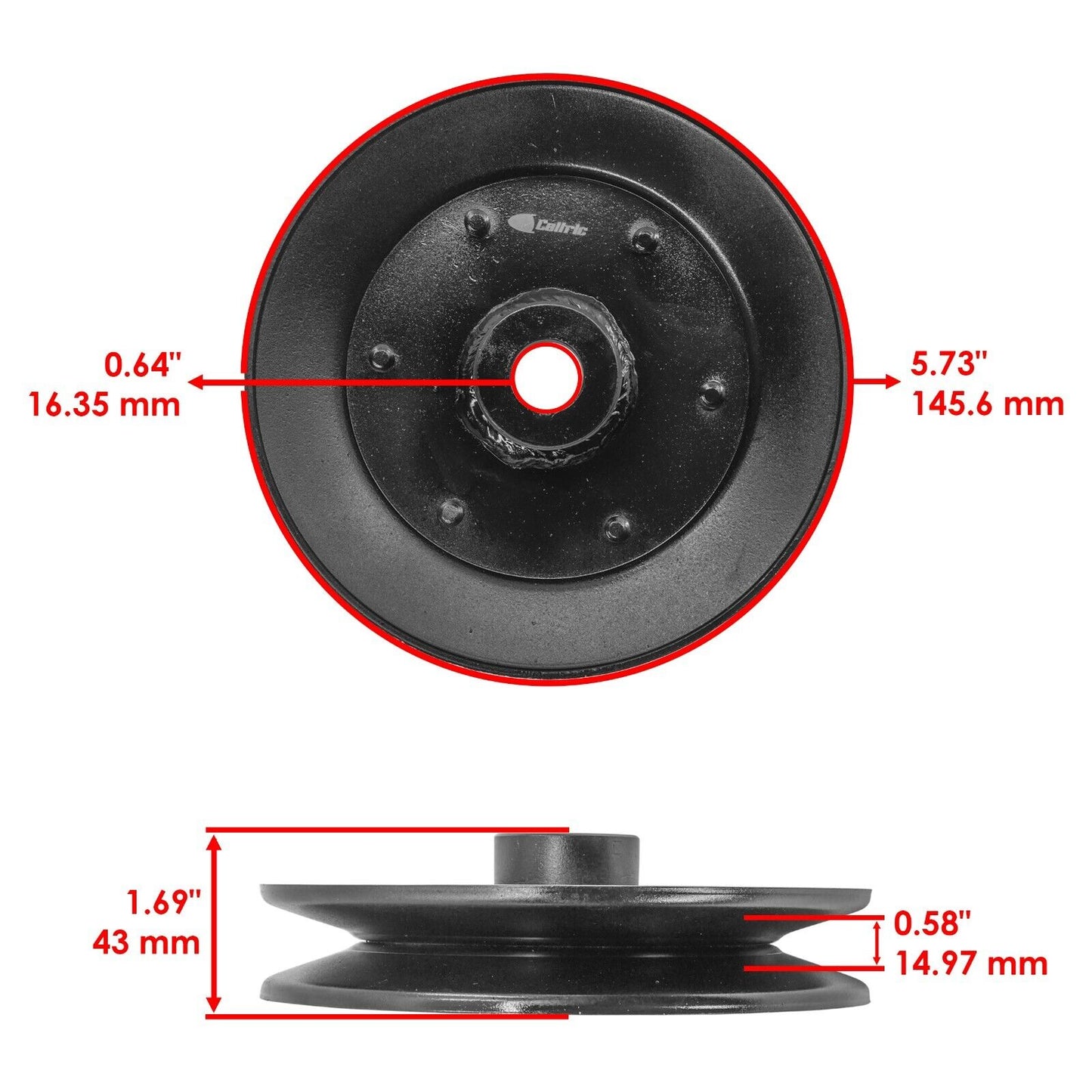 Deck Spindle w/Pulley for Toro 71193 71198 71202 71203 71205 38" 804341 884510