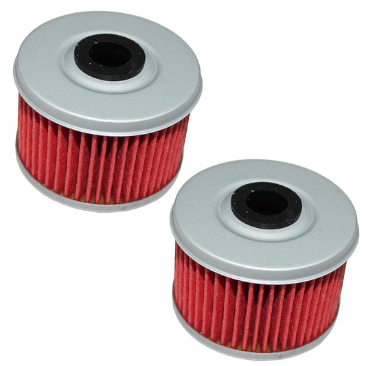 2 Pack Oil Filter for Honda 400 TRX400EX TRX400X Foreman Sportrax 1999-2014