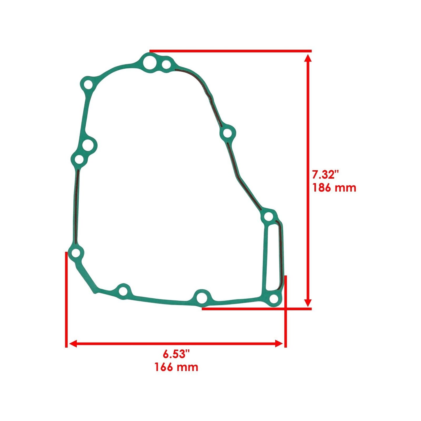 Stator Cover Gasket for Honda 11395-Men-A50 11395-Men-A40