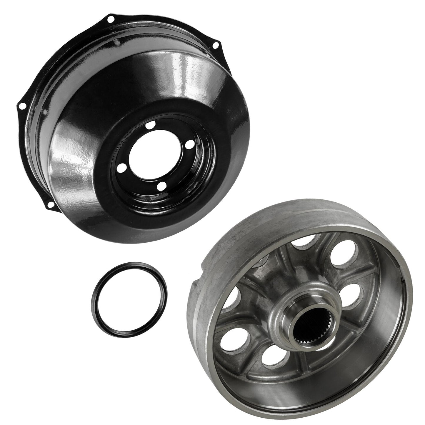 Rear Brake Drum for Honda TRX300 FourTrax 300 2X4 1997 - 2000 w/ Cover and Seal