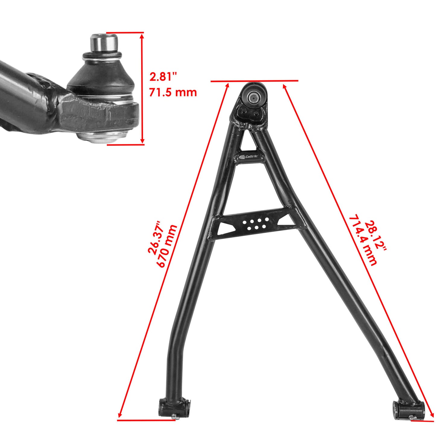 Front A-Arm For Can-Am CanAm Maverick X3 4x4 Turbo DPS 2017-2018 Lower Right 64"