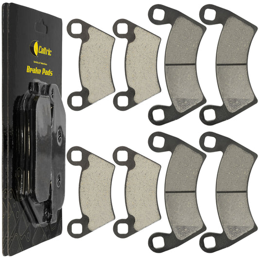 Caltric Front and Rear Brake Pads for Polaris Sportsman ACE325 570 2014-2016