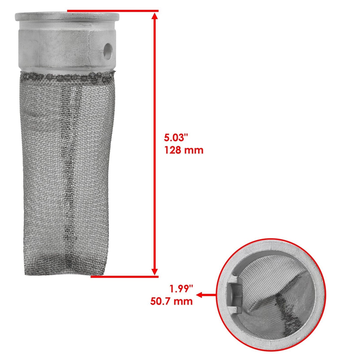 Caltric Exhaust Spark Arrestor For Polaris Sportsman XP 1000 2015-2023 ATV