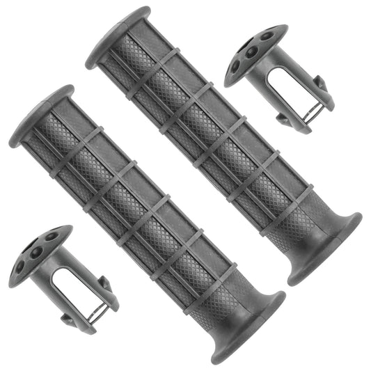 Caltric 53165-HP5-600 53167-HP5-600 Handlebar Grips w/Grip Ends For Honda