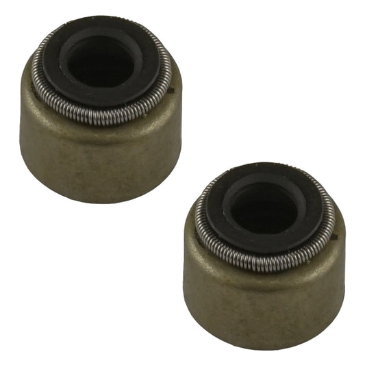 2x Valve Stem Seal for Kawasaki Bayou 185 1985-1988