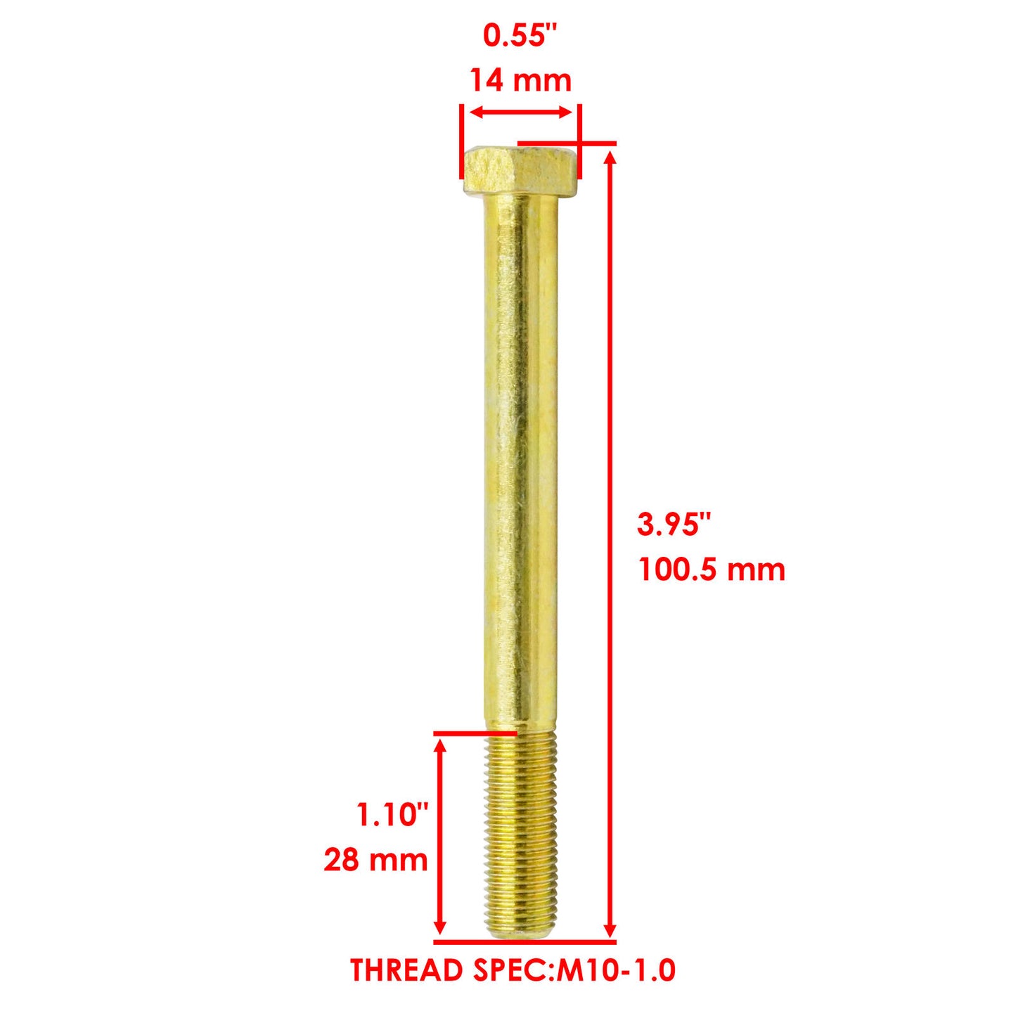 Front or Rear Control Arm Knuckle Bolt For Polaris Sportsman 450 16-24 / 7515472