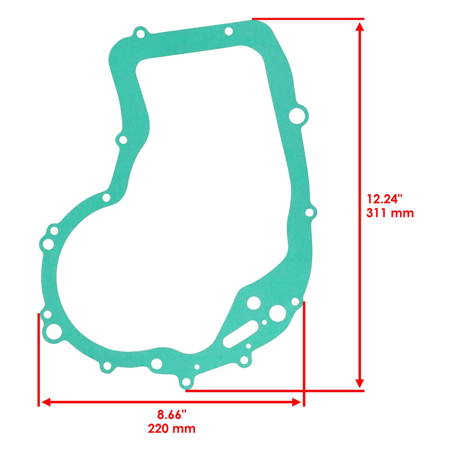 Clutch Cover Gasket for Suzuki LT-4WD LT-F250 LT-F4WD Quad Runner 250 1987-2001