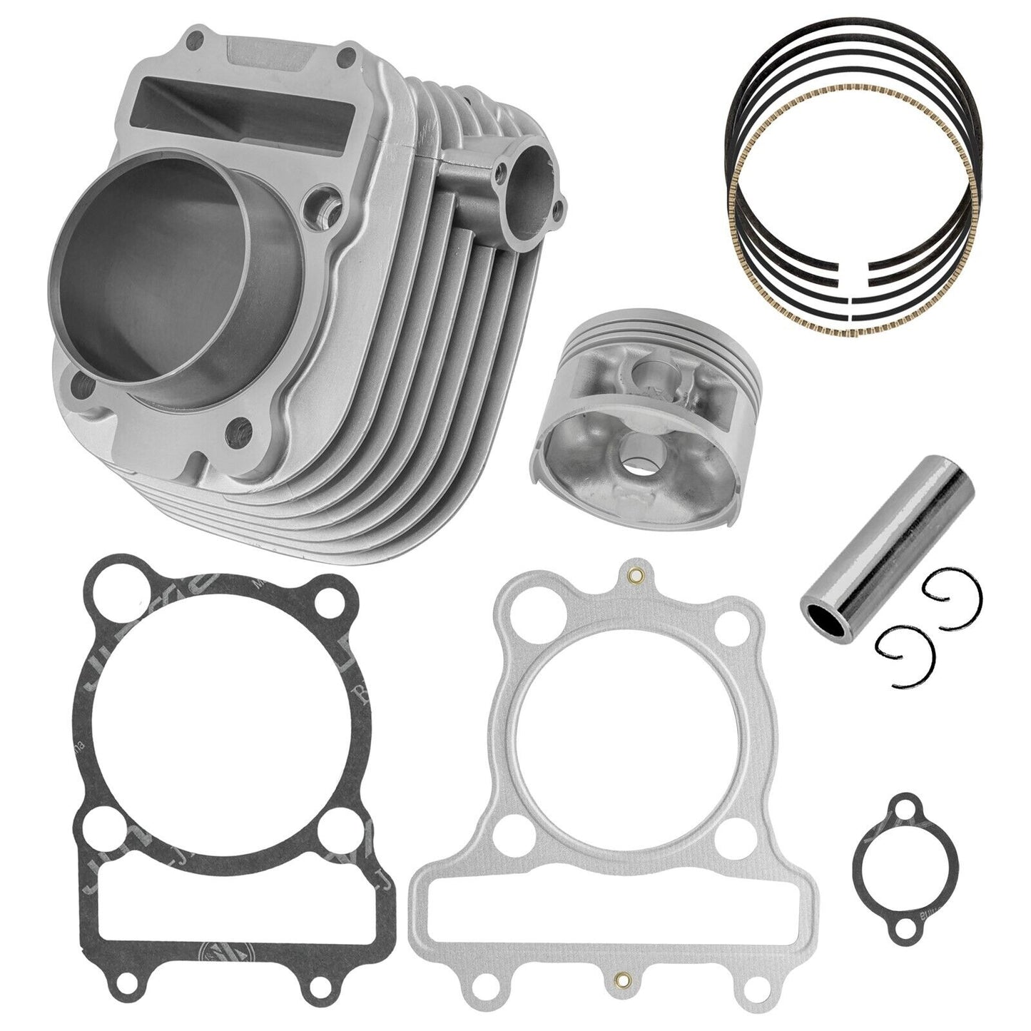 Caltric Cylinder Piston Rings And Gasket For Yamaha TT225 1999 3RW-11310-00-00