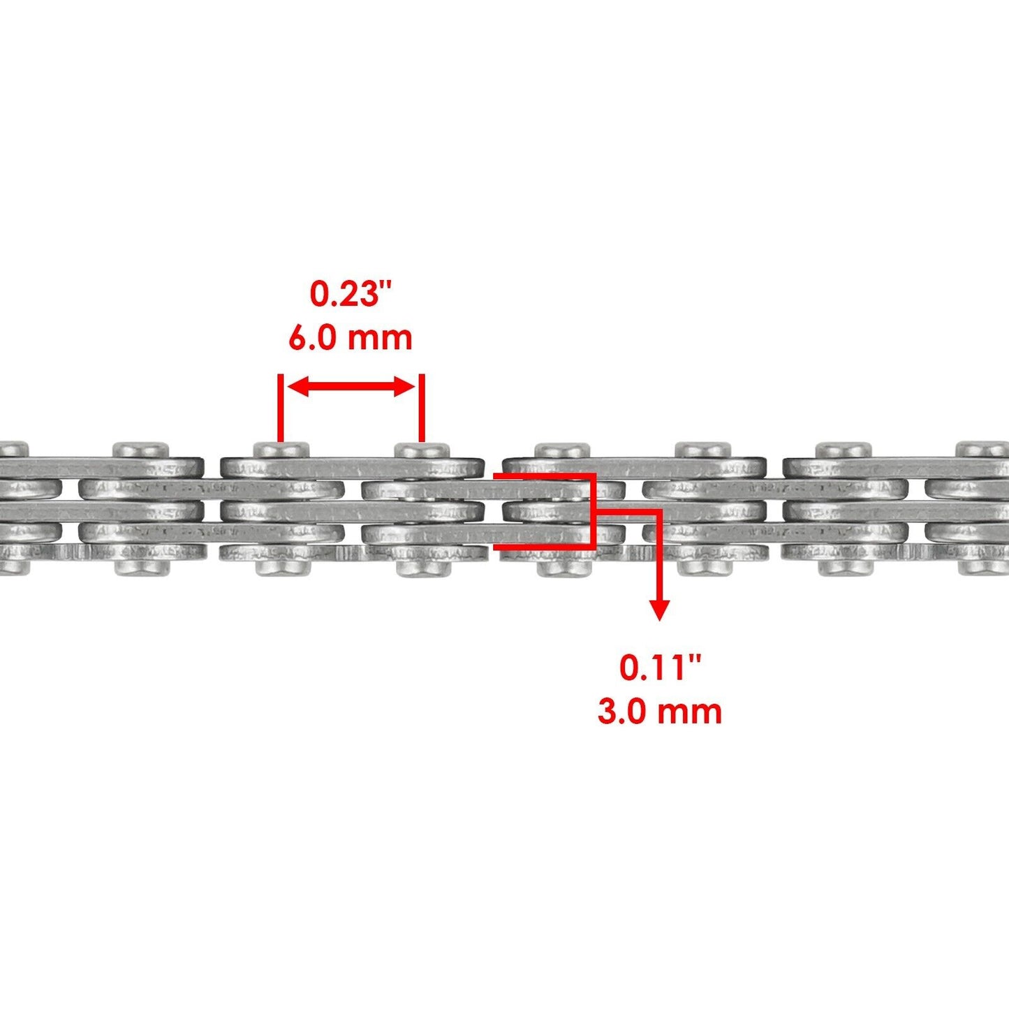 Oil Pump Drive Chain for Honda TRX680FA FourTrax Rincon 2006-2022