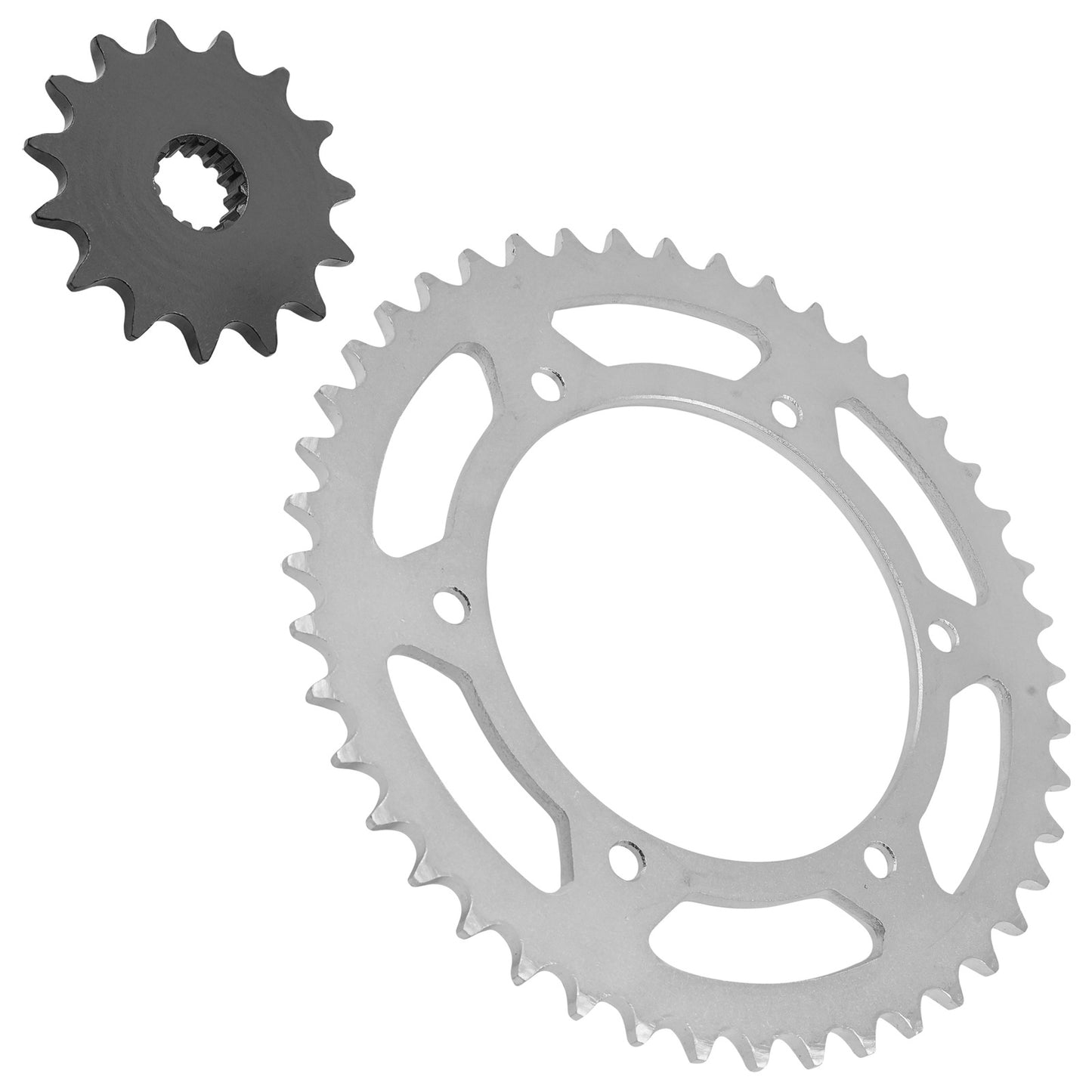Front & Rear Sprockets Kit for Suzuki DR350 97-1999 / DR-Z400S 2000-09 2011-2019