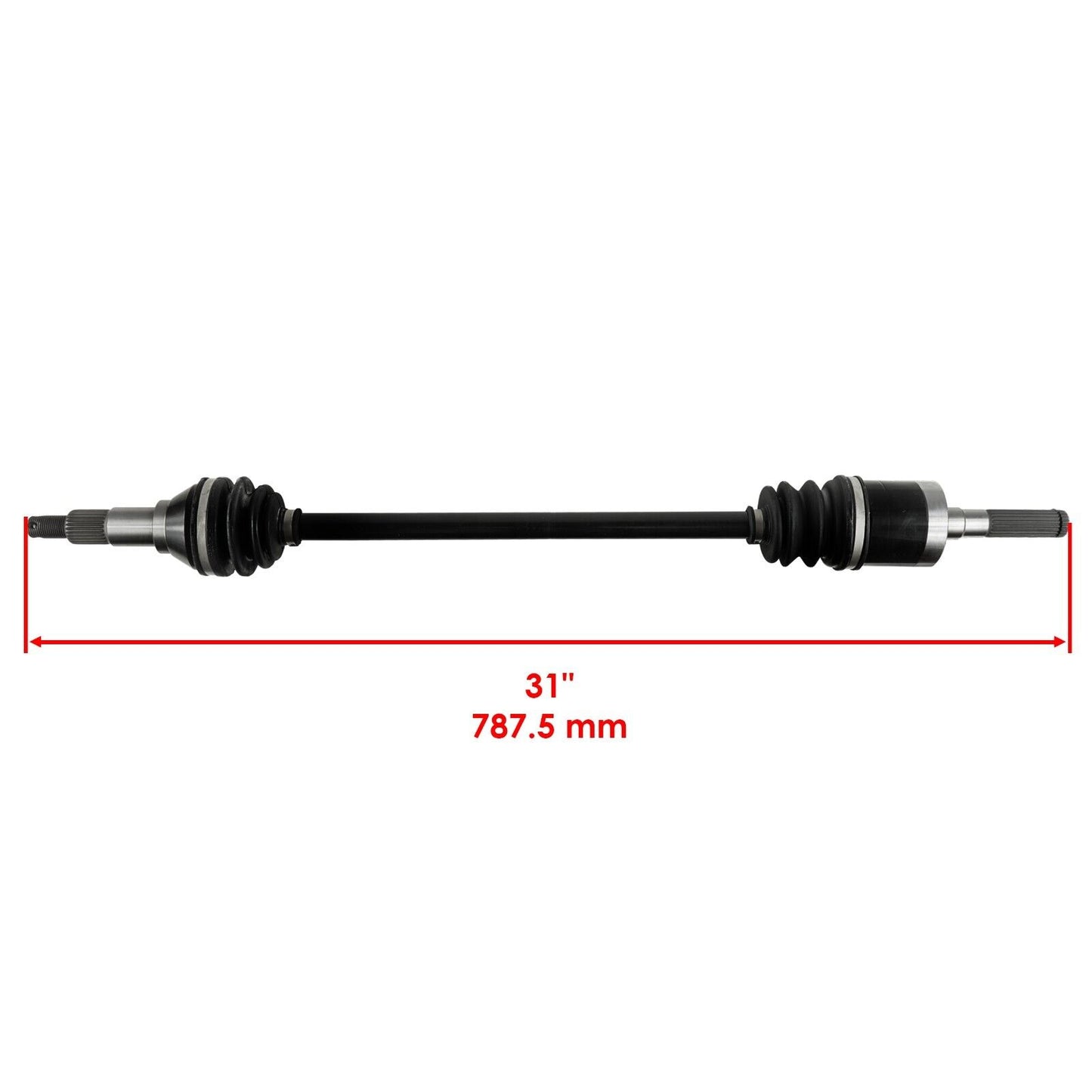 Front Left And Right CV Joint Axles for Can-Am Maverick 1000R 4X4 EFI 2014-2018