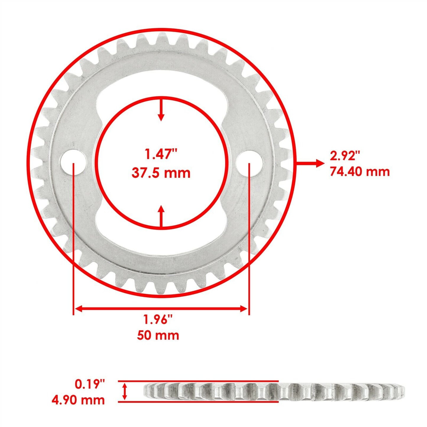 Camshaft Cam Chain Sprocket Guide Rail fits Honda TRX250X FourTrax 250 2x4 88-92