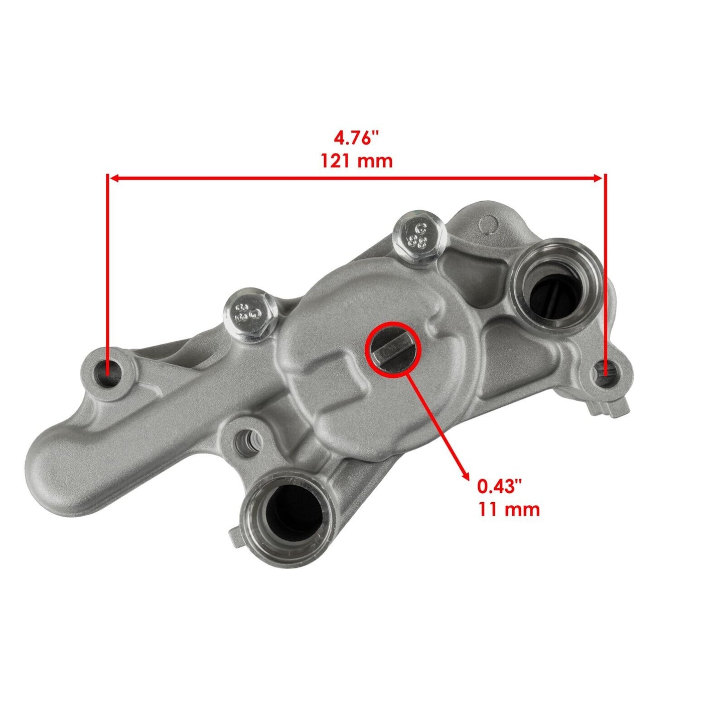 Oil Pump Chain w/ Complete Oil Pump for Honda SXS700M4 Pioneer 700-4 2014-2022