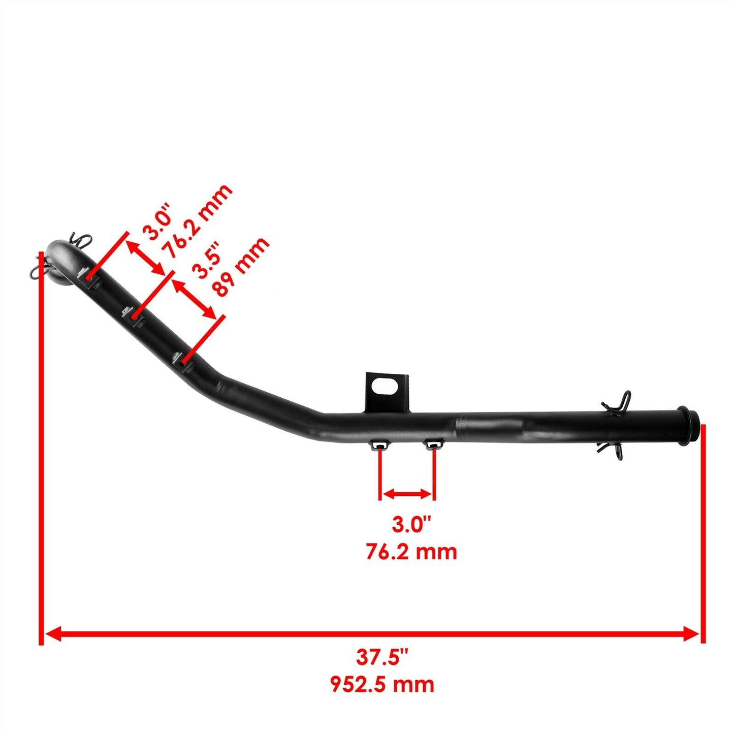 Exhaust Muffler Pipe fits Polaris Sportsman 400 2001 2002 2003 2004 2005