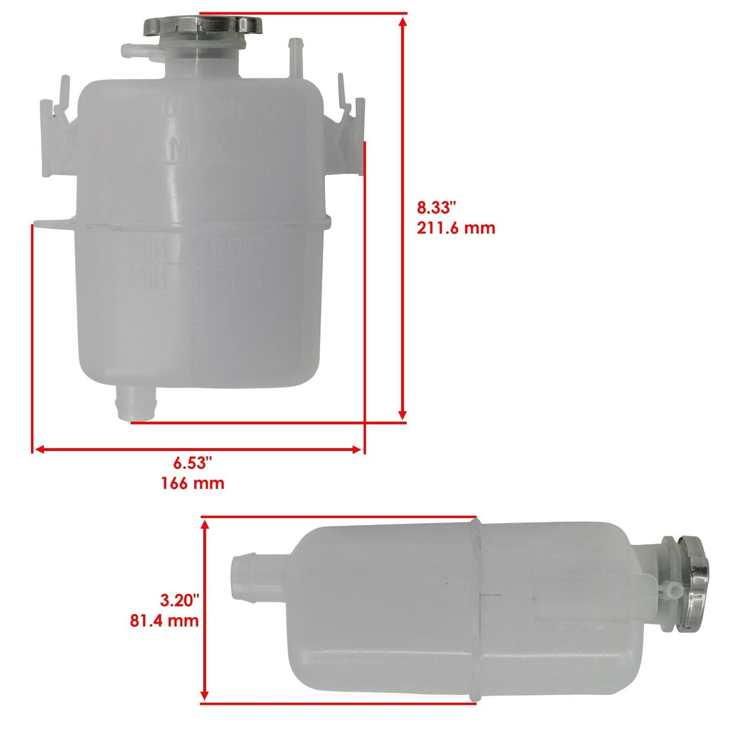 Caltric Coolant Tank for Can-Am CanAm Spyder RT SE5 SM5 Limited 2010-2012