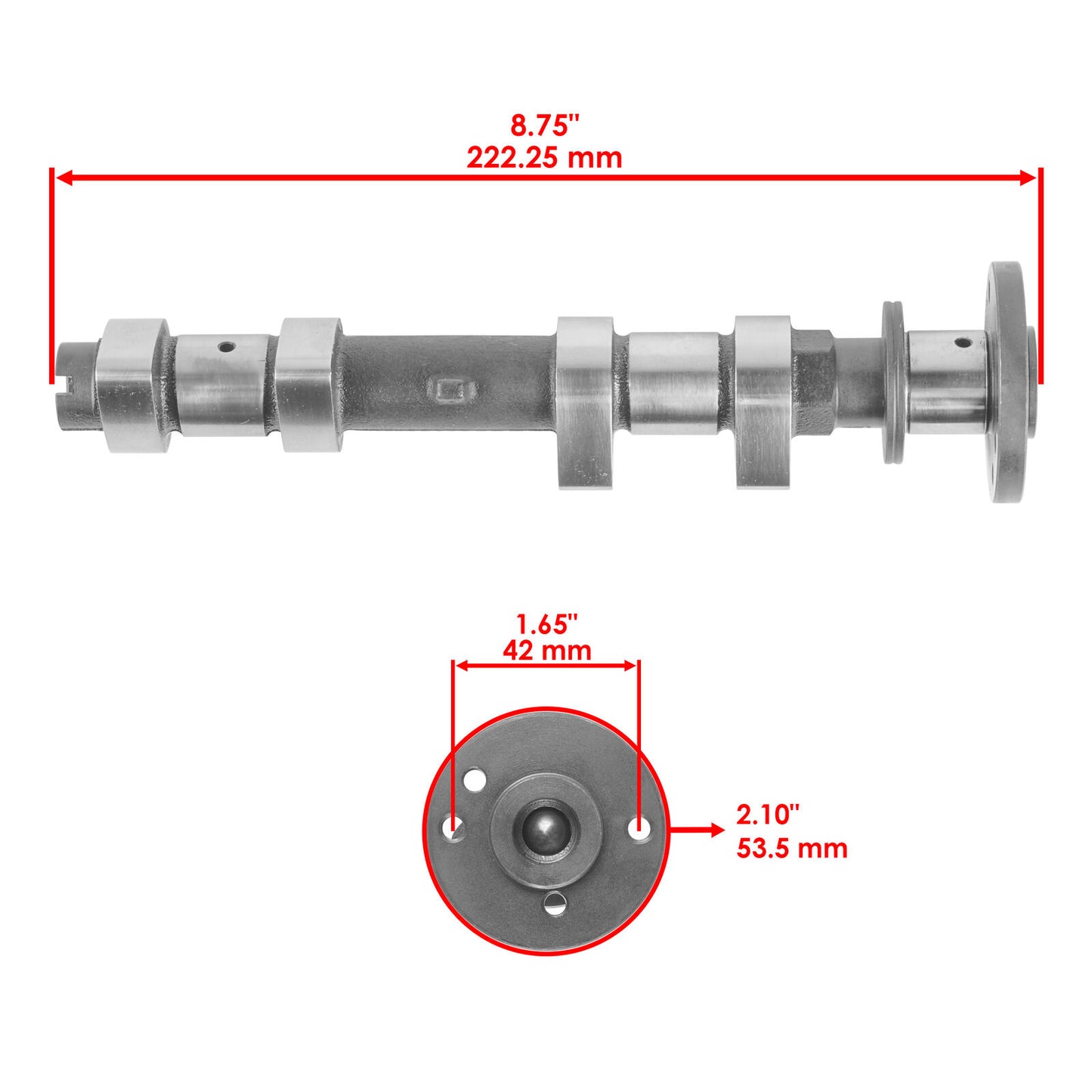 Camshaft Exhaust Assembly Fits Polaris Ranger XP 900  2013 2014 - 2019 3023533