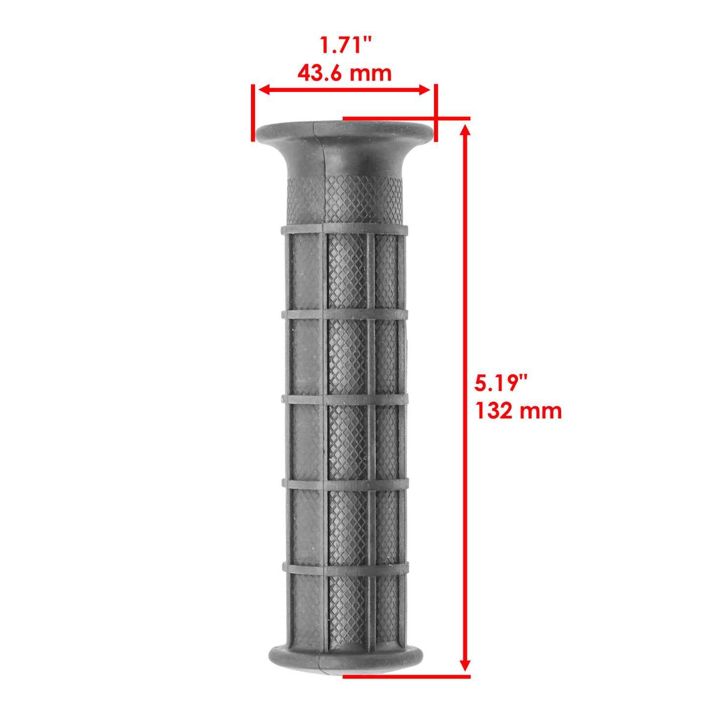 Caltric 53165-HP5-600 53167-HP5-600 Handlebar Grip w/Grip End For Honda