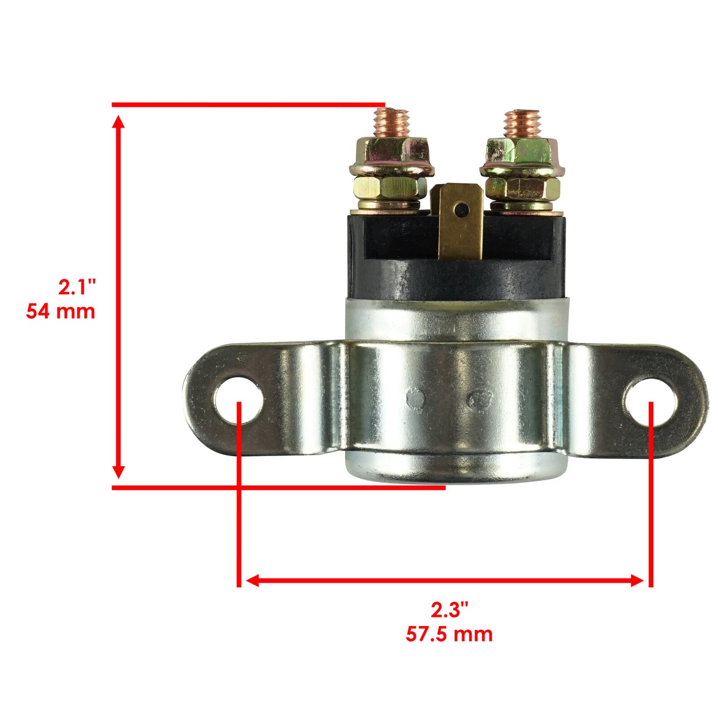 Caltric Starter Solenoid Relay for Can-Am Bombardier 710001364 , 710007777