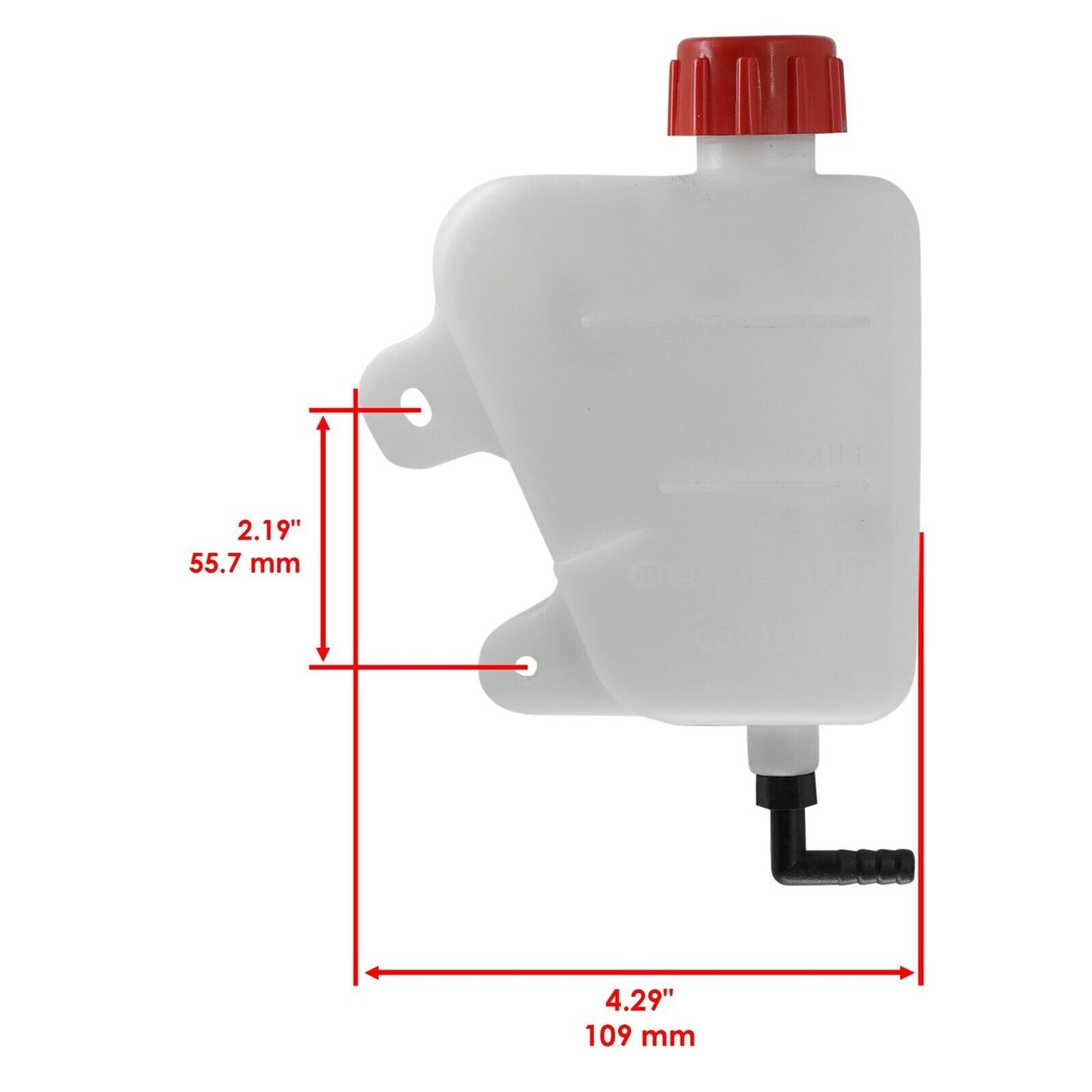 Caltric Surge Tank for Polaris 5436936 | 5431673 New