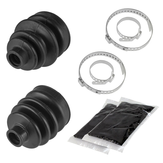 Front Inner Outer Axle CV Boot Kit for Honda TRX300FW Fourtrax 4X4 1988-2000