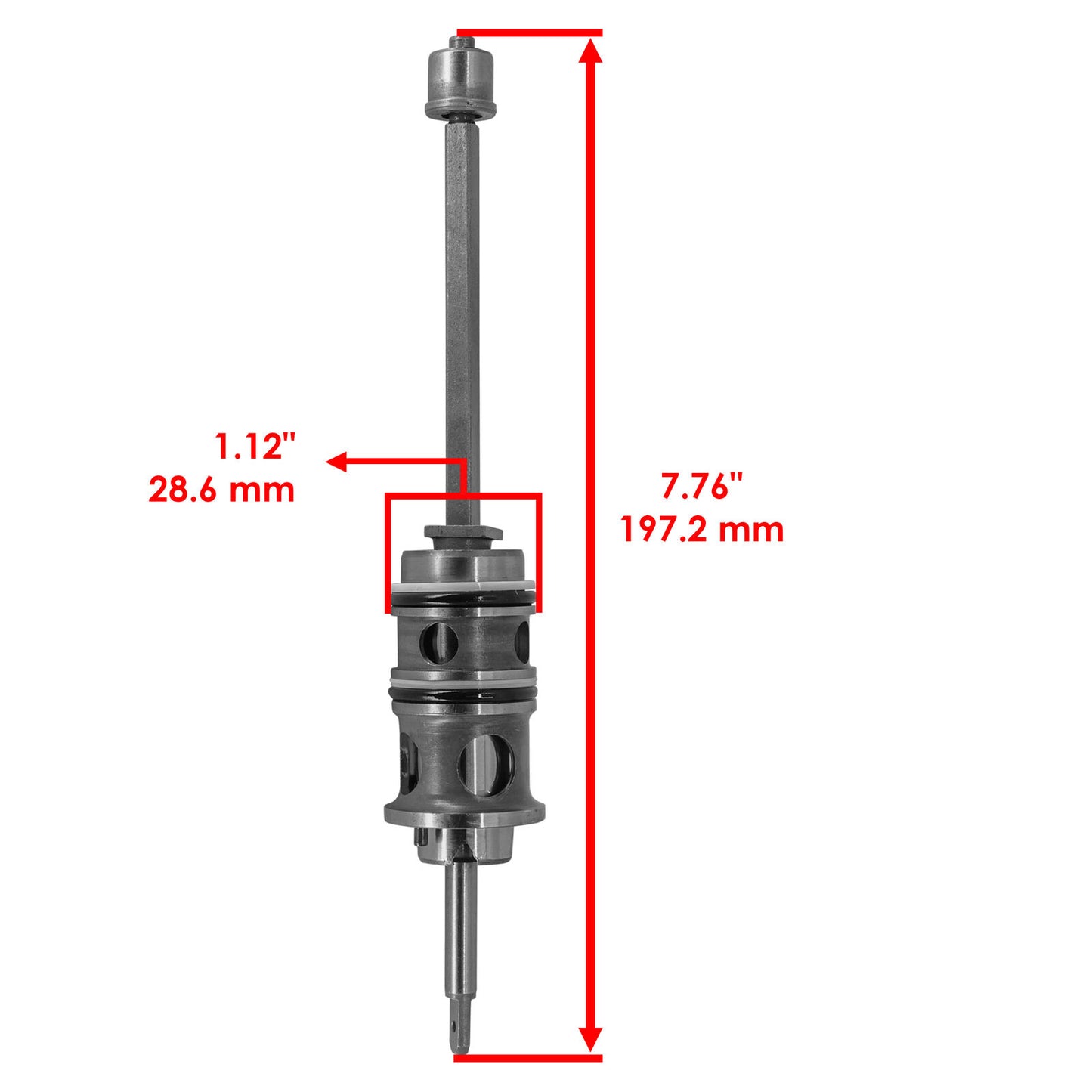 Caltric Control Valve For Massey Ferguson 1681789M91 Tractor